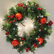 Christmas Red Berry Wreath 12 Inch Artificial Holiday Decoration