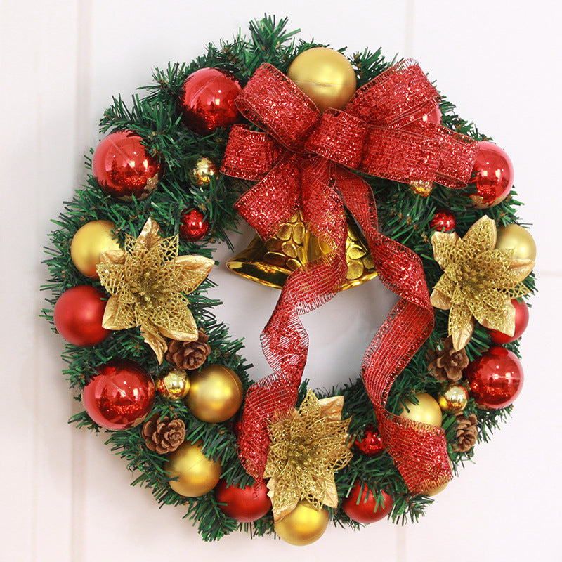 Christmas Bell Garland 12-24 Inch Artificial Decorative Holiday Hanging Decor