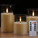 Bulk Remote Control LED Electronic Candles Flameless Candles for Wedding Festival Home Decorations Wholesale