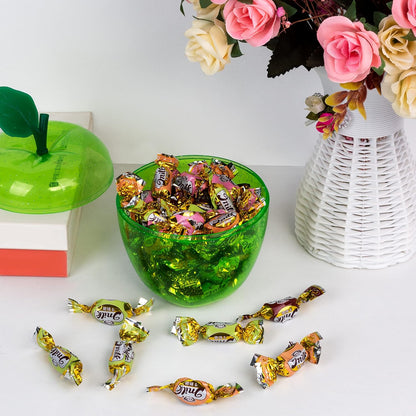 Bulk Large Clear Apple Containers Candy Toy Fillable Jars Back to School Teacher Gifts Wedding Ornaments Christmas Decorations Wholesale