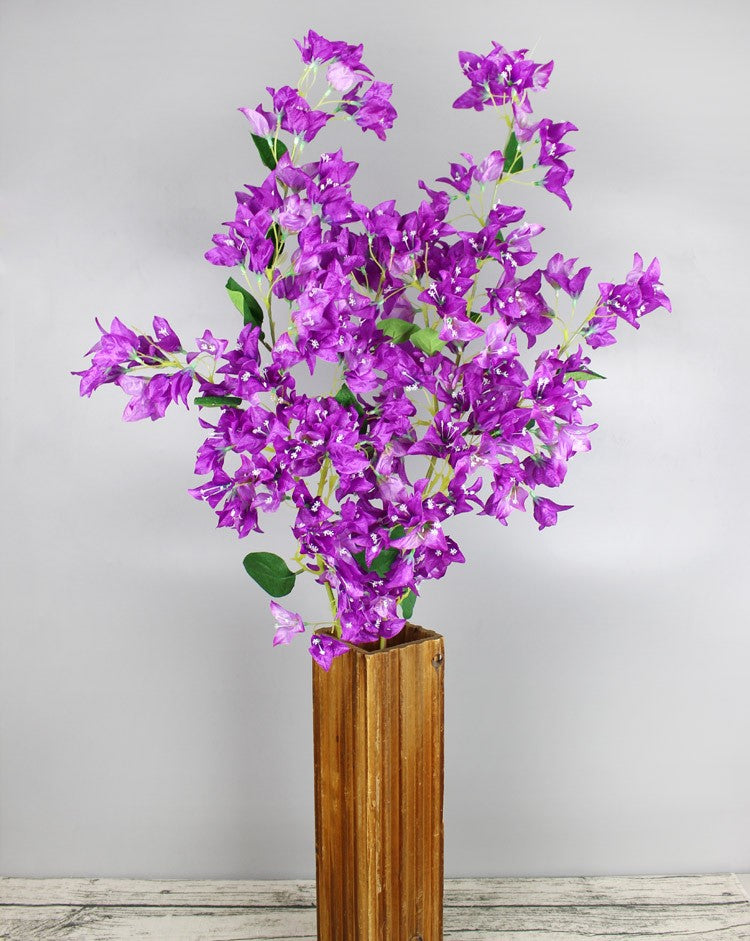 47 Inch Bougainvillea Artificial Plant Long Stem Bulk Quantity