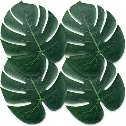 Bulk 50 Pcs Hawaiian Leaf Table Mats Perfect for Summer Parties Weddings and More Wholesale