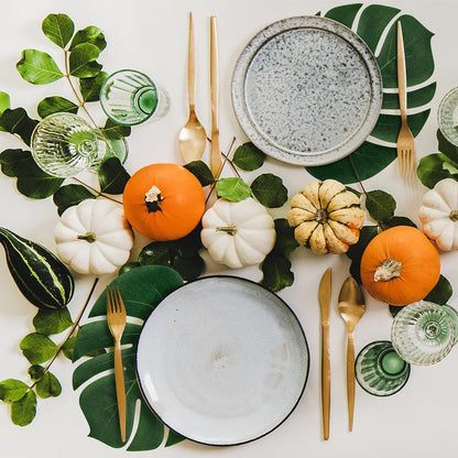 Bulk 50 Pcs Hawaiian Leaf Table Mats Perfect for Summer Parties Weddings and More Wholesale