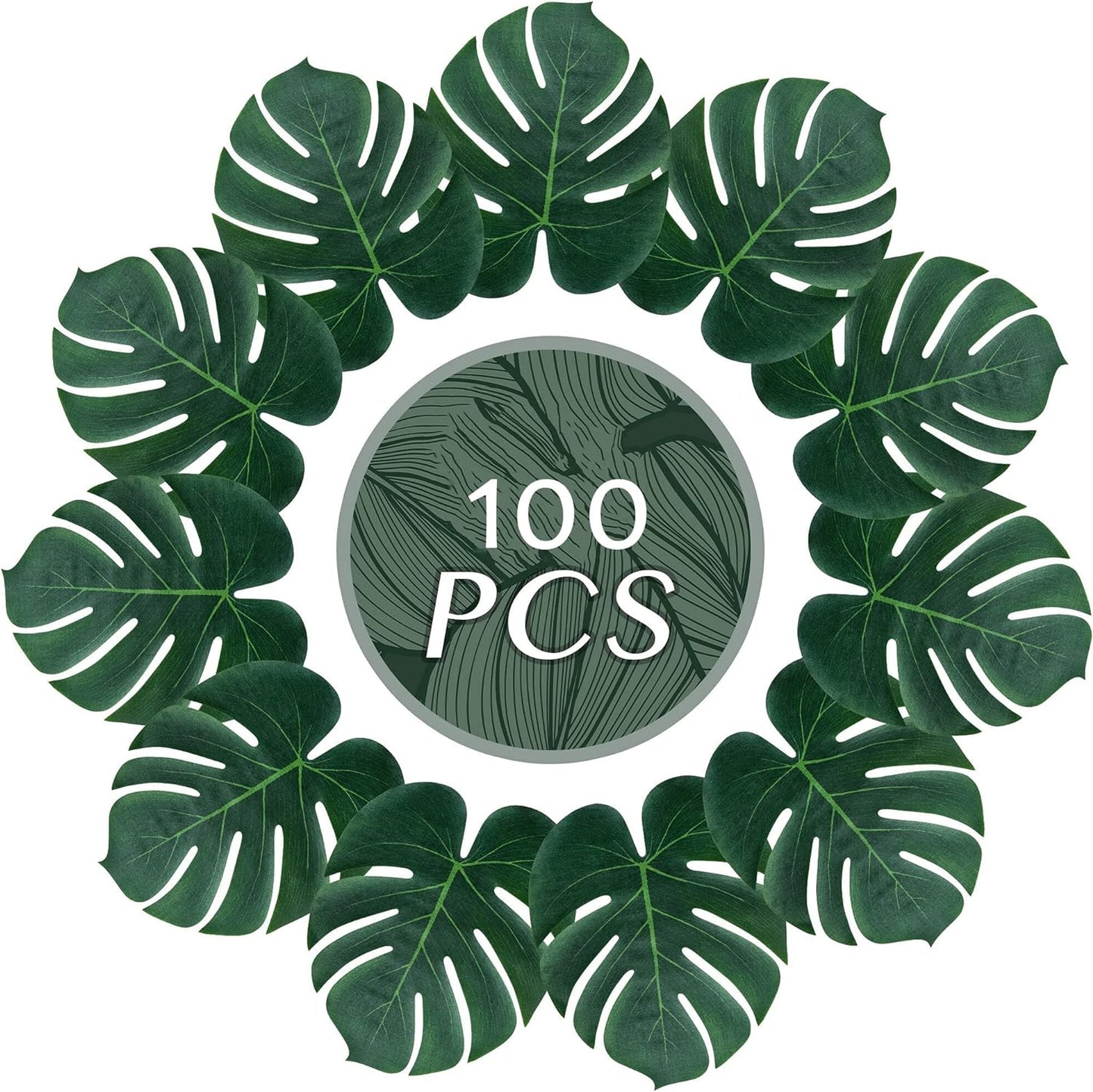 Bulk 50 Pcs Hawaiian Leaf Table Mats Perfect for Summer Parties Weddings and More Wholesale