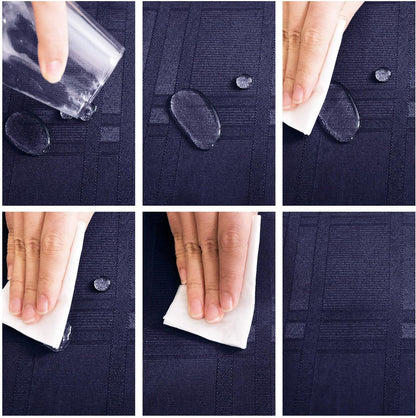 Bulk Solid Plaid Jacquard Spring Tablecloth Wrinkle and Water Resistant, Contemporary Woven Decorative Table Cover for Holiday Events Wholesale