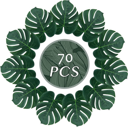 Bulk 50 Pcs Hawaiian Leaf Table Mats Perfect for Summer Parties Weddings and More Wholesale