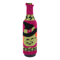 Bulk 5 Pcs Halloween Christmas Wine Bottle Covers Knitted Pumpkin Design for Holiday Decor Party Restaurant Decorations Wholesale