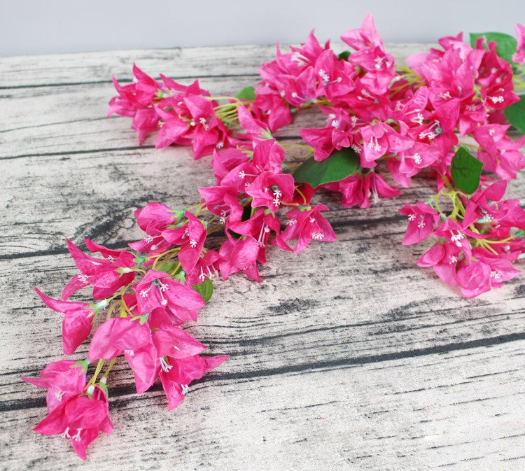 47 Inch Bougainvillea Artificial Plant Long Stem Bulk Quantity