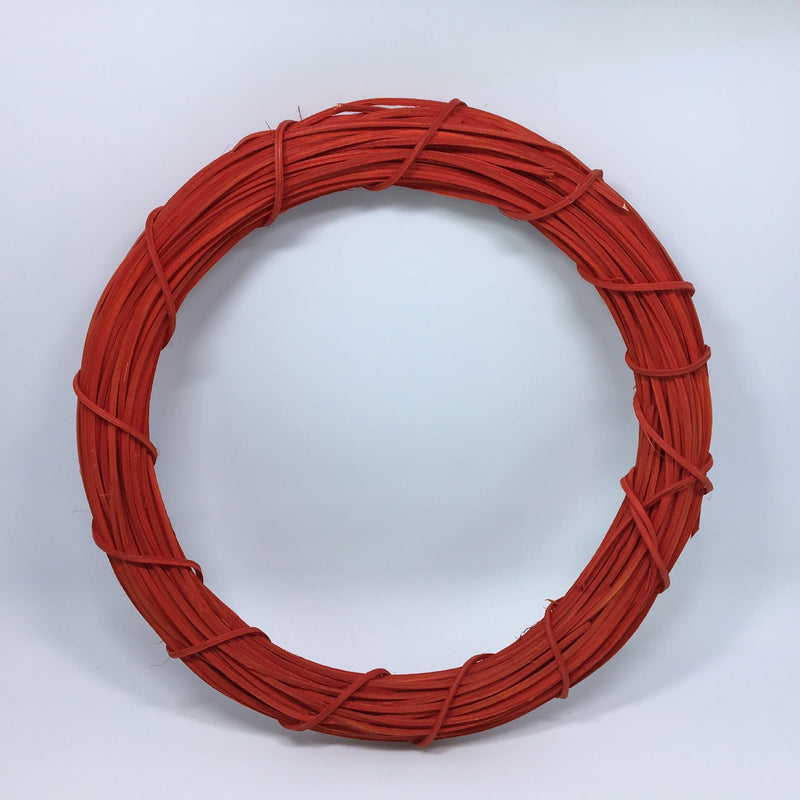2 Pack Rattan Wreath Frames for DIY Crafts, Colorful, Bulk Wholesale