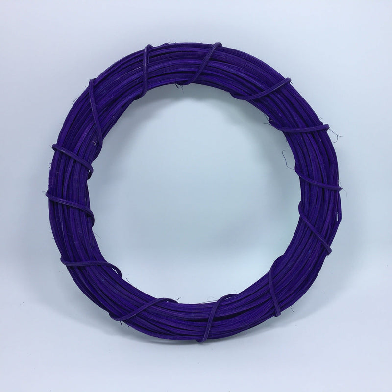 2 Pack Rattan Wreath Frames for DIY Crafts, Colorful, Bulk Wholesale