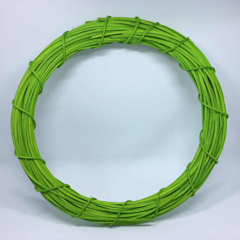 2 Pack Rattan Wreath Frames for DIY Crafts, Colorful, Bulk Wholesale