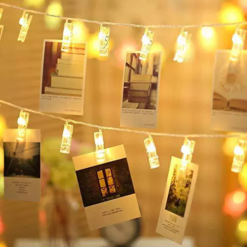 Bulk LED Lights with clips Commercial Grade Shatterproof Clips & Fairy String Lights Remote Controlled Mood Lighting for Bed Canopies Wedding Arbor Photo Studio Backdrops Wholesale
