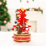 Musical Box Christmas Tree Ornaments Bulk Set for Table Decoration Holiday Decor