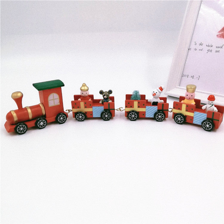 Christmas Train Ornaments Set for Kids Holiday Decorations Bulk Wholesale