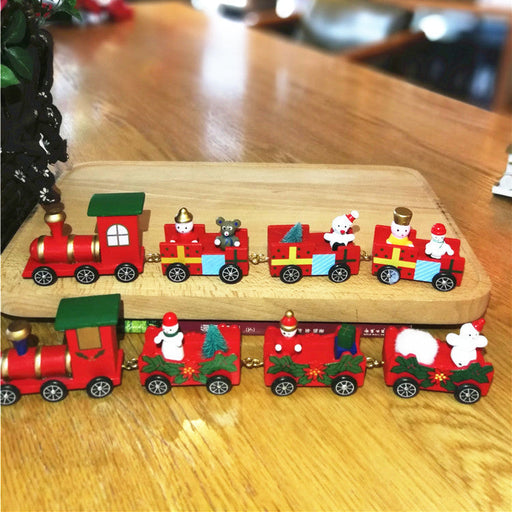 Christmas Train Ornaments Set for Kids Holiday Decorations Bulk Wholesale