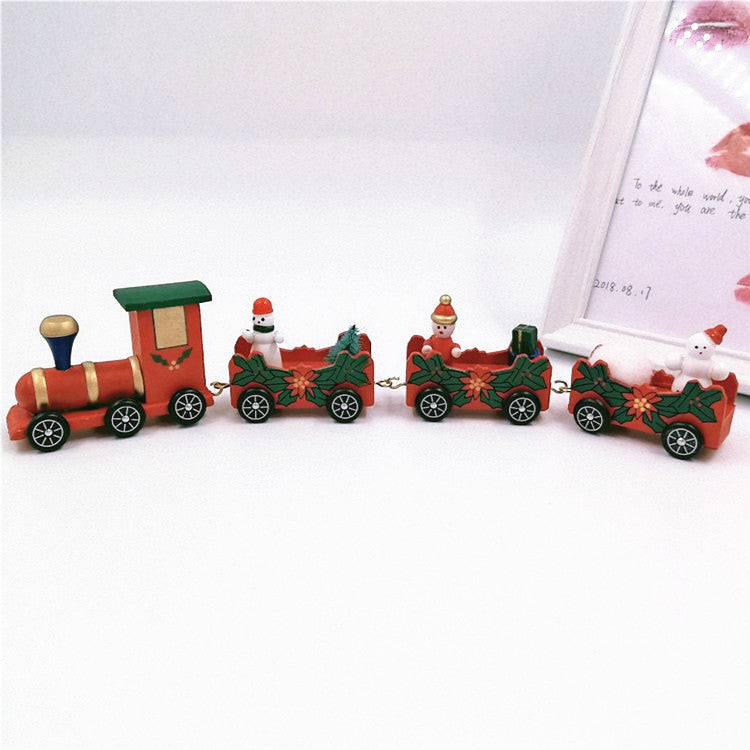 Christmas Train Ornaments Set for Kids Holiday Decorations Bulk Wholesale