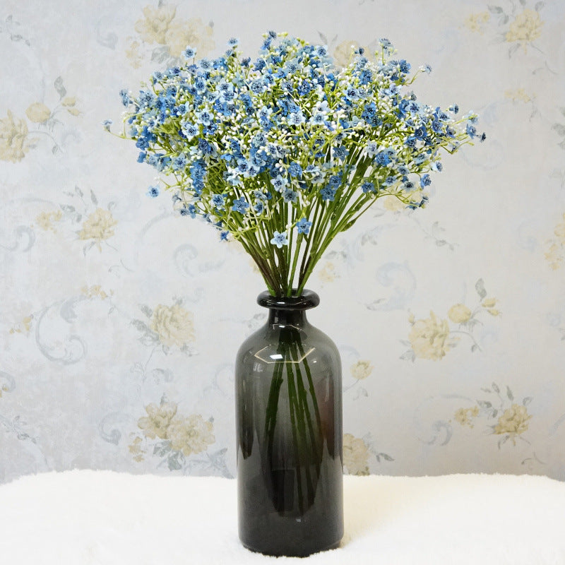 19 Inch Silk Baby's Breath Stems, 10 Pcs Artificial Flower Branch Spray Bouquet for Wedding Arrangement