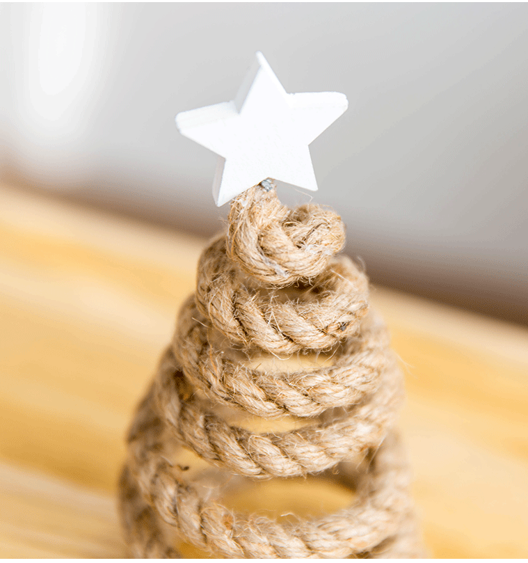 Wooden Bead Christmas Tree Tabletop Centerpiece Ornament Holiday Decoration Bulk Quantity