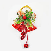 2.3 Inch Double Bell Pendant Ornaments for Christmas Tree Decor Bulk Quantity