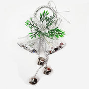 2.3 Inch Double Bell Pendant Ornaments for Christmas Tree Decor Bulk Quantity