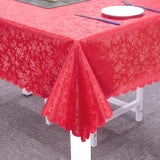 Bulk Beige 60" x 84" Rectangular Tablecloth Heavy Duty Waterproof Wipeable Table Cover for Kitchen and Dining Room Wholesale