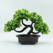 12 Inch Artificial Bonsai Pine Tree Potted Plant 9 Inch 12 Styles Bulk Wholesale