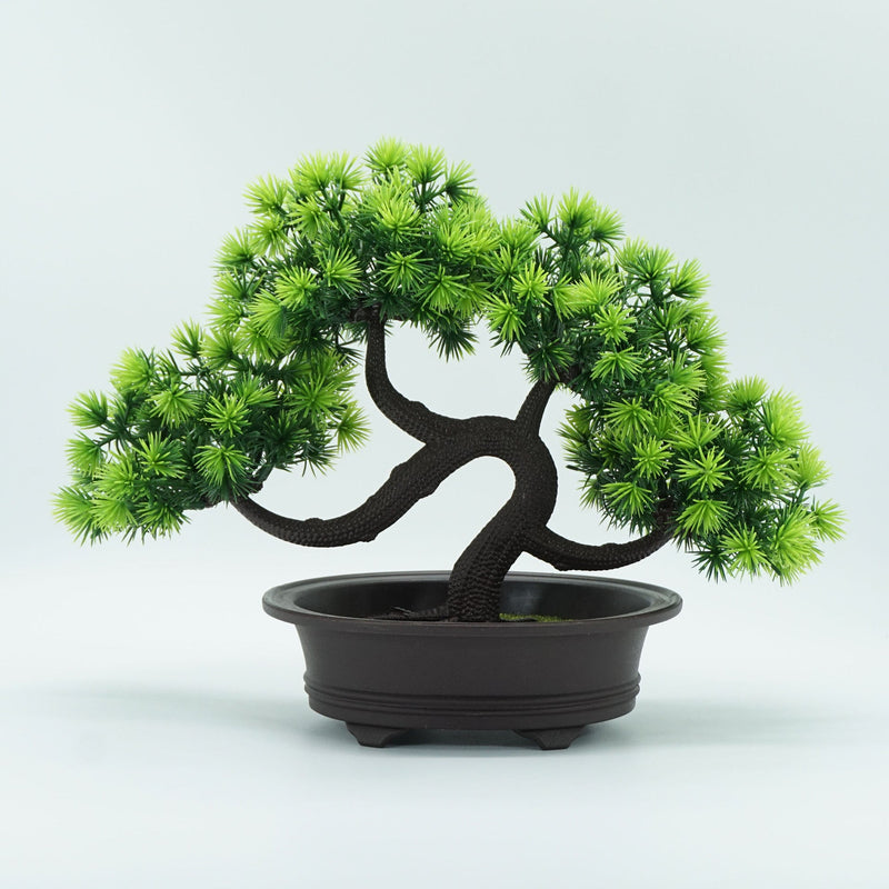 12 Inch Artificial Bonsai Pine Tree Potted Plant 9 Inch 12 Styles Bulk Wholesale