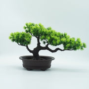 12 Inch Artificial Bonsai Pine Tree Potted Plant 9 Inch 12 Styles Bulk Wholesale