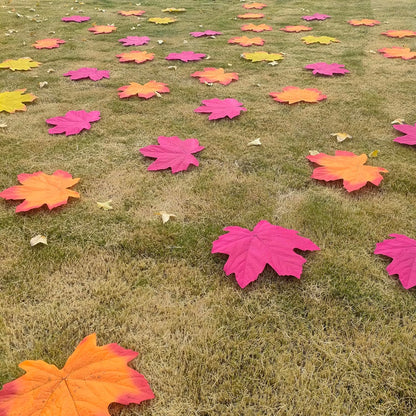 Bulk 50 Pcs Hawaiian Leaf Table Mats Perfect for Summer Parties Weddings and More Wholesale