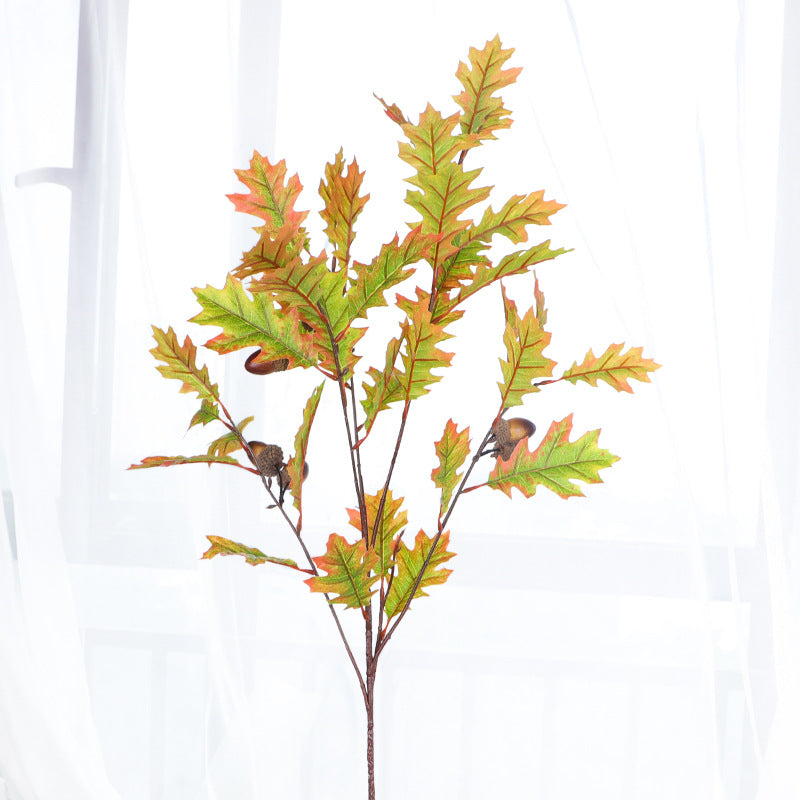 15 Pcs 37 Inch Artificial Acorn Fruit Branches Extra Long Winter Stems Bulk