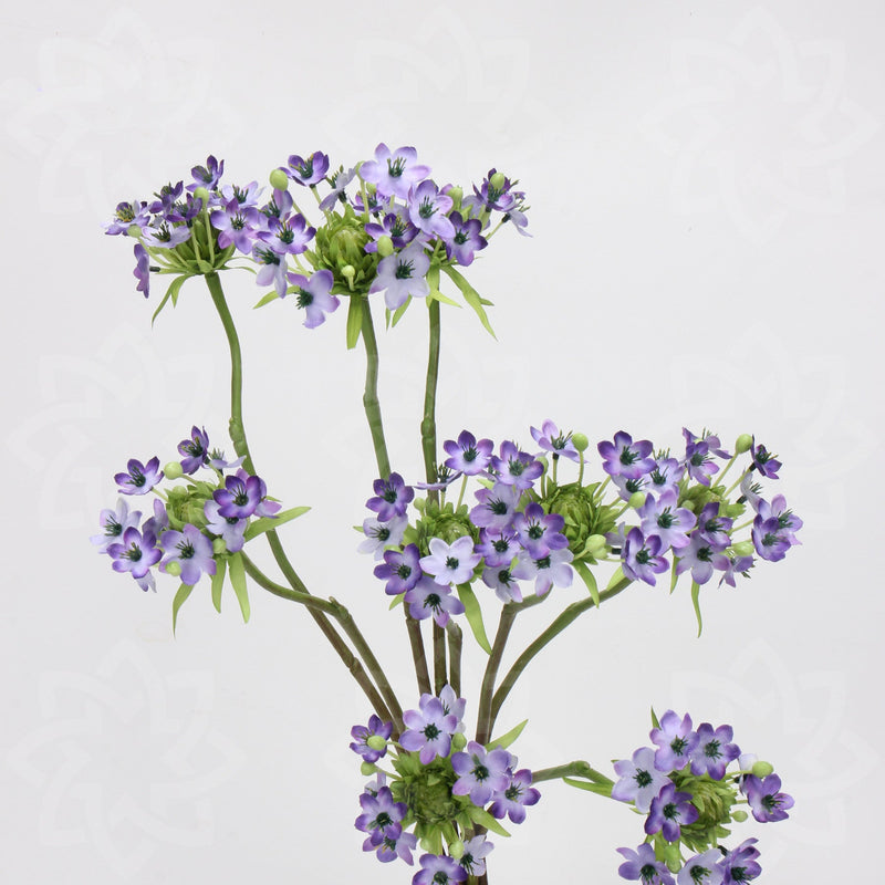 23 Inch Star of Bethlehem Artificial Flower Stems Spray Bulk Quantity Faux Silk