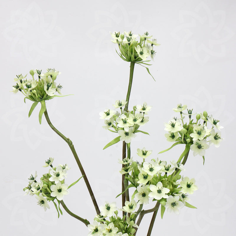 23 Inch Star of Bethlehem Artificial Flower Stems Spray Bulk Quantity Faux Silk