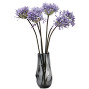 25 Inch Agapanthus Stems Lily of The Nile Flowers 10 Pcs Silk Artificial Bulk
