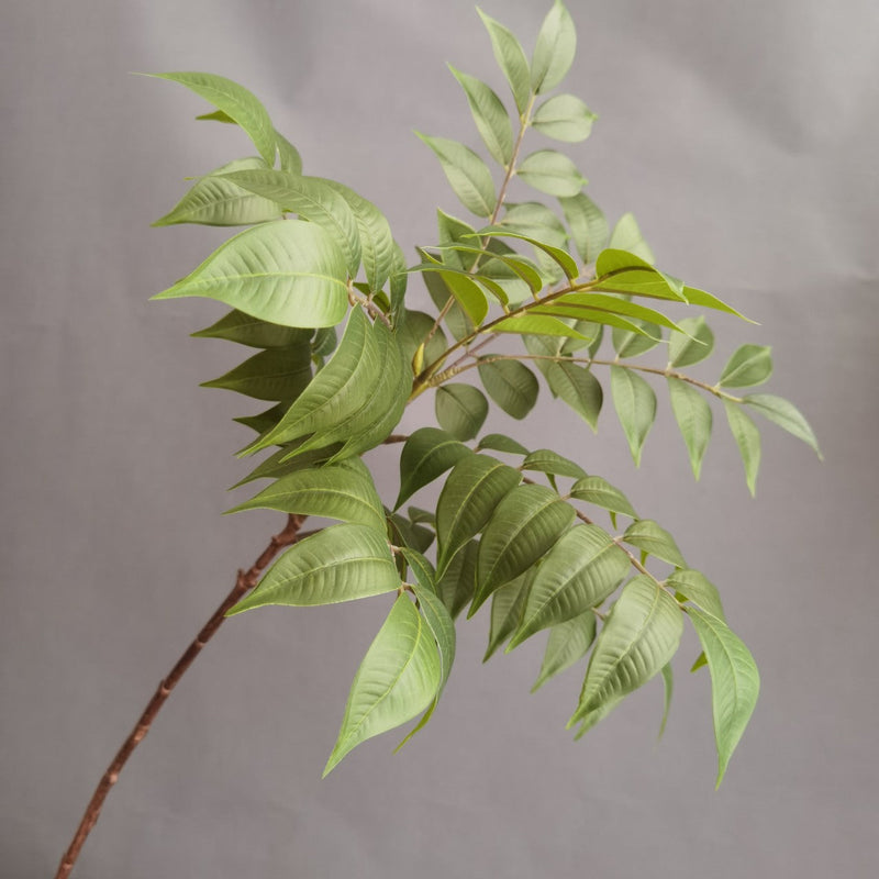 29 Inch Artificial Ailanthus Leaf Stems Branches 10 Pcs Fall Decoration Plants