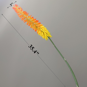 35 Inch Extra Long Artificial Aloe Flower Stems, 10 Pcs Real Touch Fall Decoration
