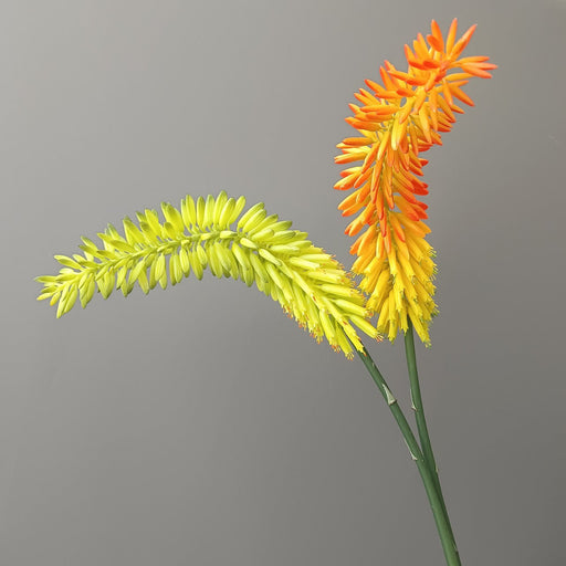 35 Inch Extra Long Artificial Aloe Flower Stems, 10 Pcs Real Touch Fall Decoration