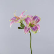 Hemerocallis Fulva Day Lily Artificial Flowers 10 Stems 18 Inch Bulk Wholesale