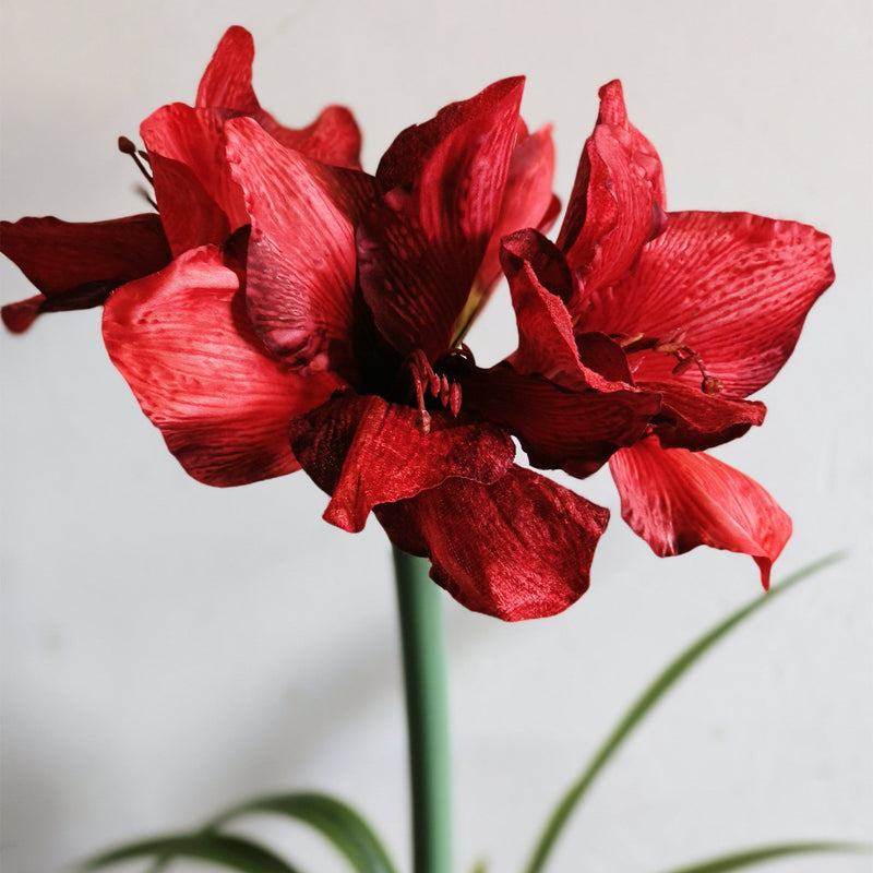 Amaryllis Silk Flower Arrangement Bulk Wholesale Artificial Floral Decor