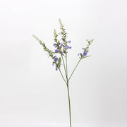 26 Inch Angelonia Stems Spray Violet Purple Silk Artificial Flowers 10 Pcs Bulk