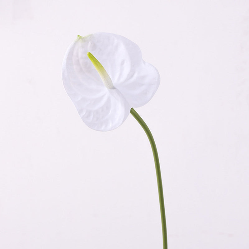 35 Inch Extra Long Anthurium Stems, 10 Pcs Real Touch Artificial Flowers