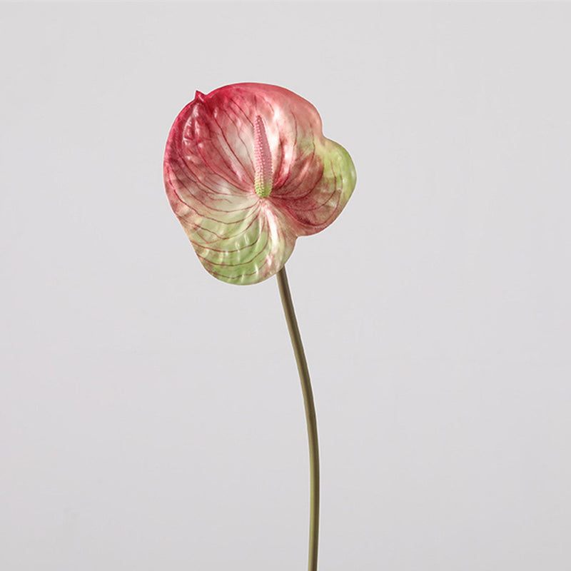 35 Inch Extra Long Anthurium Stems, 10 Pcs Real Touch Artificial Flowers