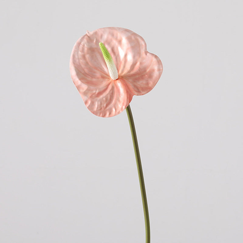 35 Inch Extra Long Anthurium Stems, 10 Pcs Real Touch Artificial Flowers