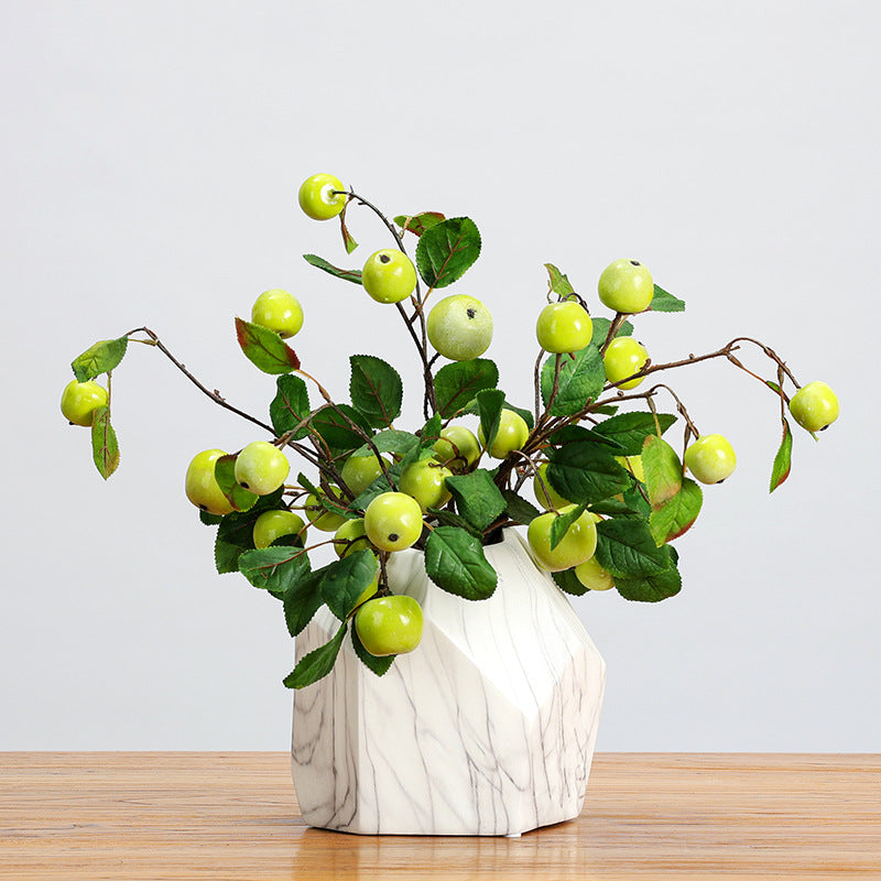 18 Inch Artificial Apple Stems Branches Bulk Quantity