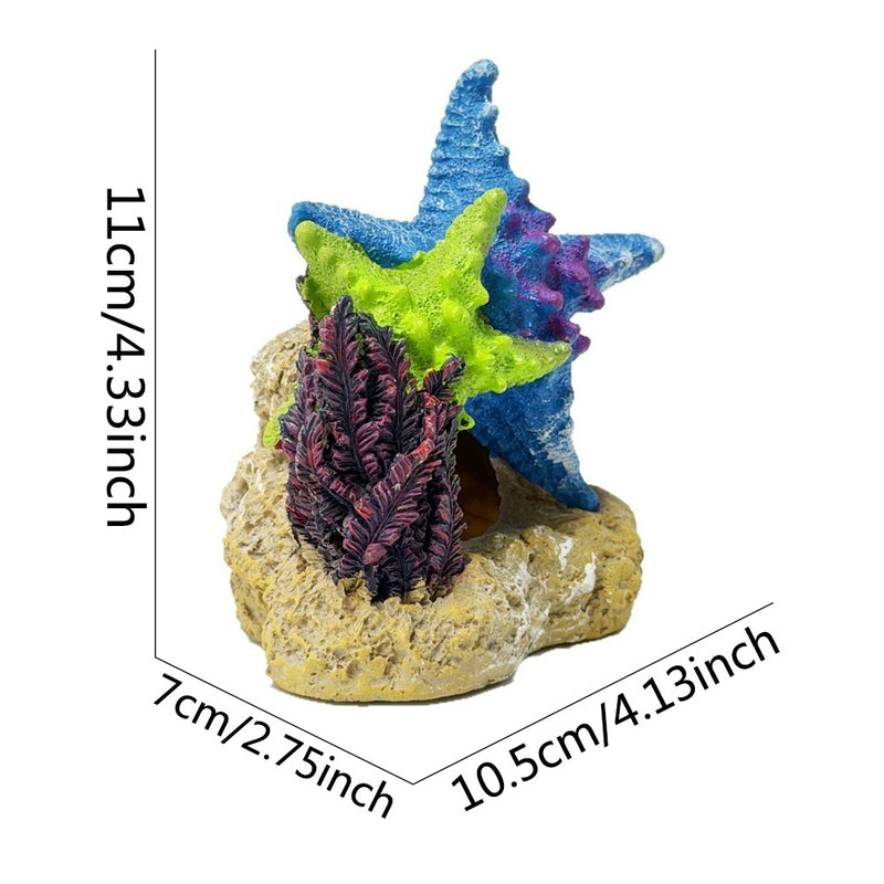 Aquarium Decor Ornaments, Resin Fish Hideout & Tank Landscaping for Commercial Aquariums