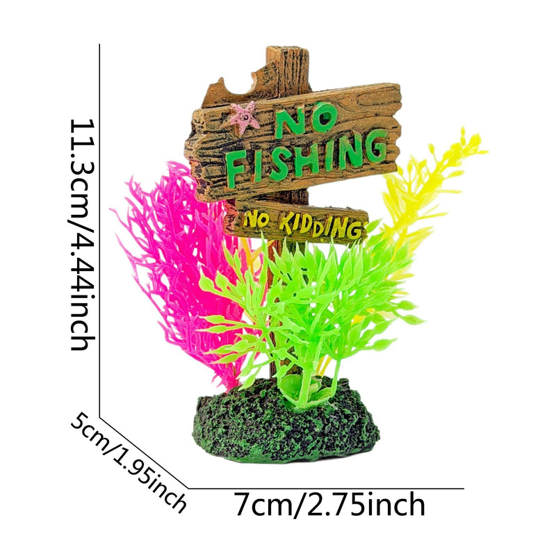 Aquarium Decor Ornaments, Resin Fish Hideout & Tank Landscaping for Commercial Aquariums