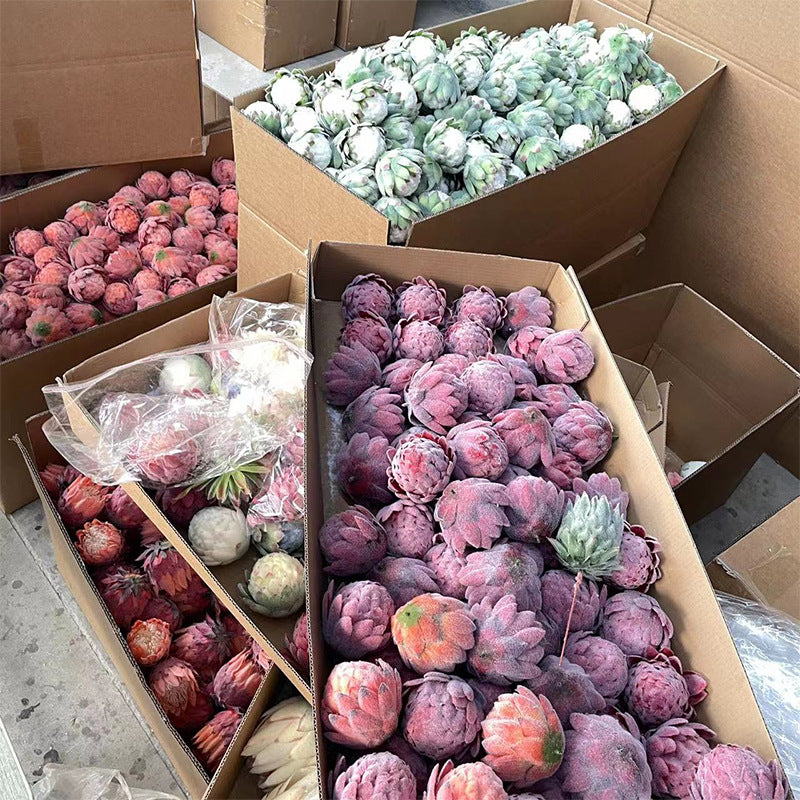 23 Inch Artificial Silk Artichoke Stems Bulk 10 Pcs