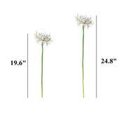 10 Pcs Mandarava Artificial Floral Stems Bulk Wholesale Silk Flowers