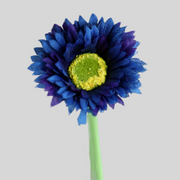10 Pcs 7.8 Inch Artificial African Gerbera Daisy Stems Silk Flowers Bouquet