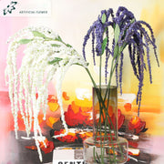 45 Inch Artificial Amaranthus Hanging Spray Stem – Bulk Quantity, Silk Flowers