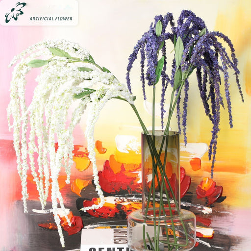 45 Inch Artificial Amaranthus Hanging Spray Stem – Bulk Quantity, Silk Flowers
